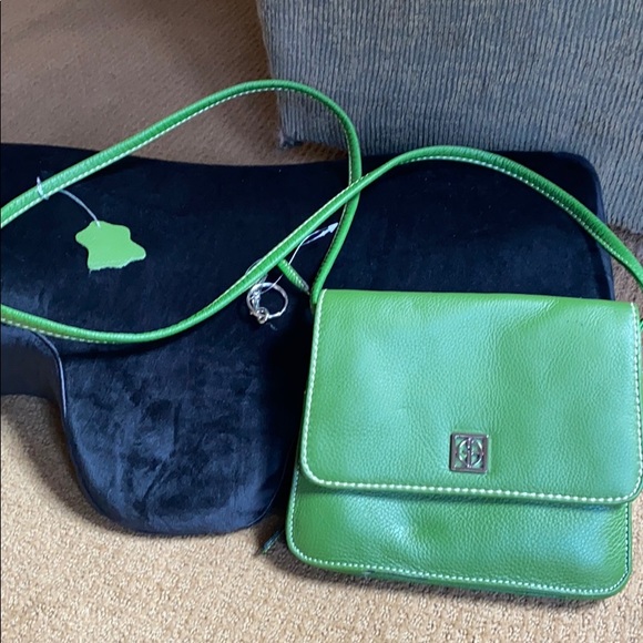 Giani Bernini Handbags - Green Giani Bernini cross body bag